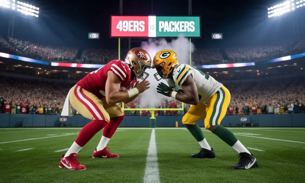 49ers vs Green Bay Packers Match Player Stats