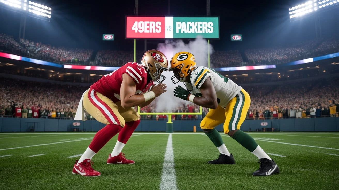 49ers vs Green Bay Packers Match Player Stats