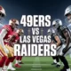 49ers vs Las Vegas Raiders Match Player Stats
