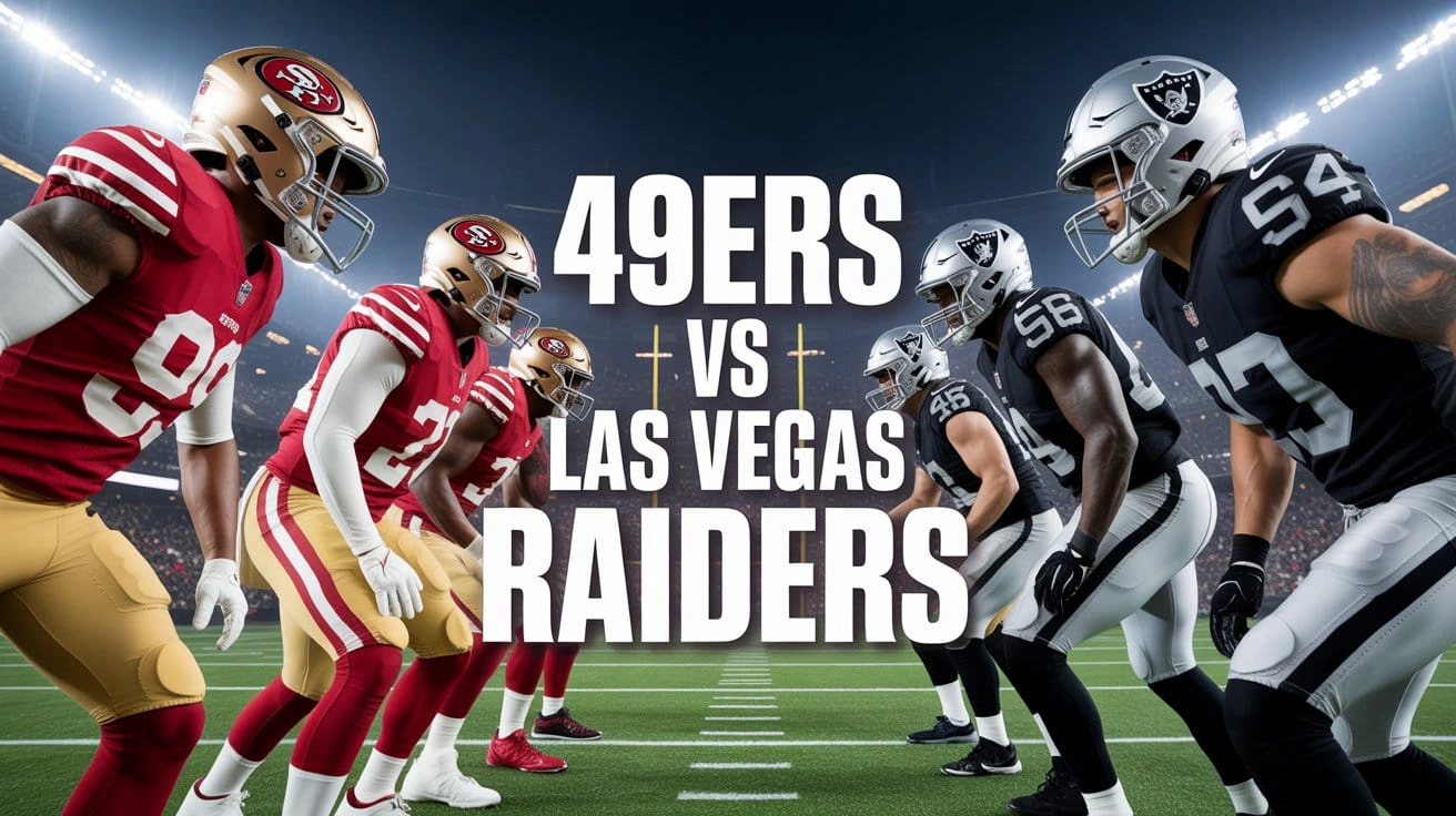 49ers vs Las Vegas Raiders Match Player Stats
