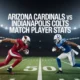 Arizona Cardinals vs Indianapolis Colts Match Player Stats