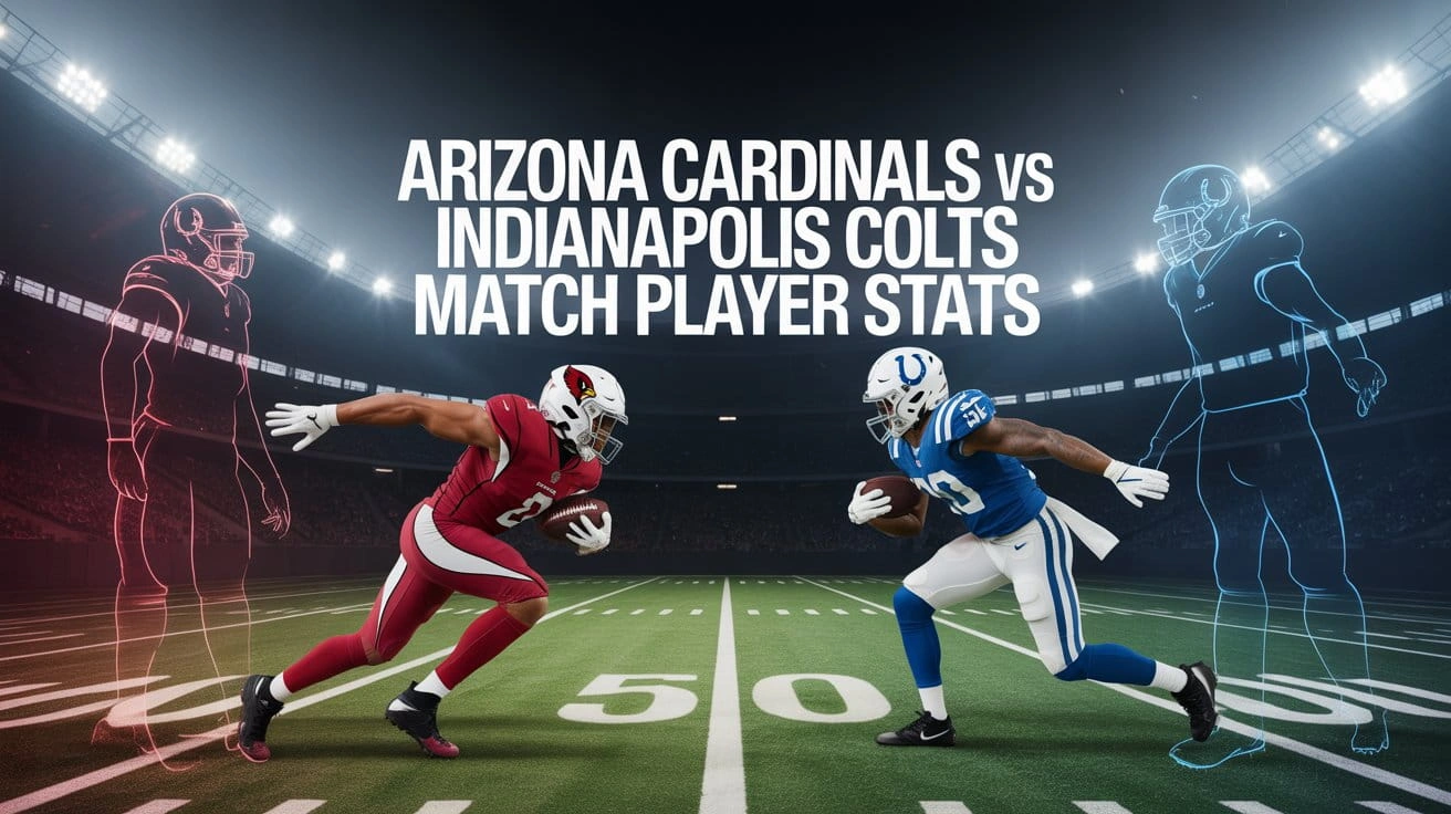 Arizona Cardinals vs Indianapolis Colts Match Player Stats