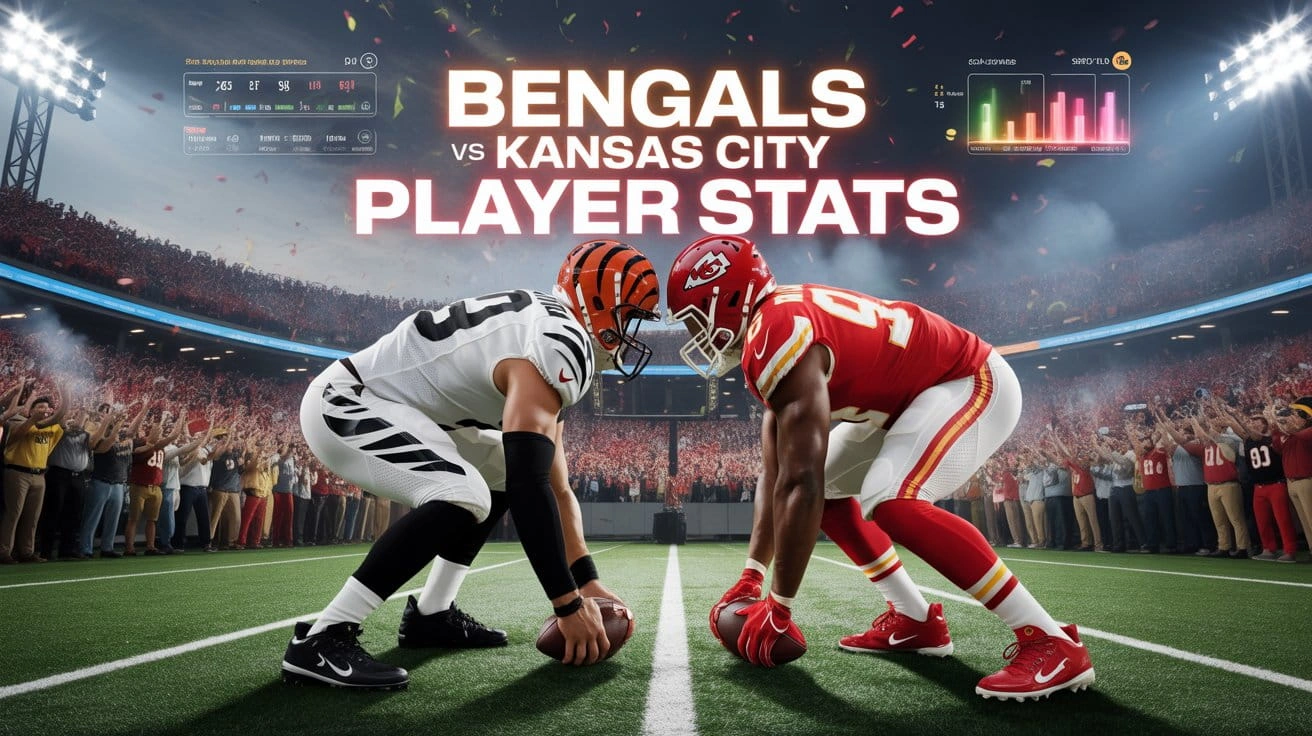 Bengals vs Kansas City Chiefs Match Player Stats
