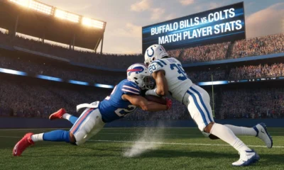 Buffalo Bills vs Colts Match Player Stats