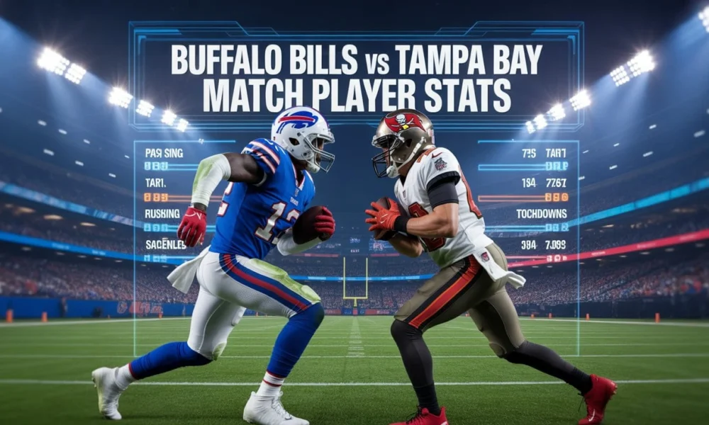 Buffalo Bills vs Tampa Bay Buccaneers Match Player Stats