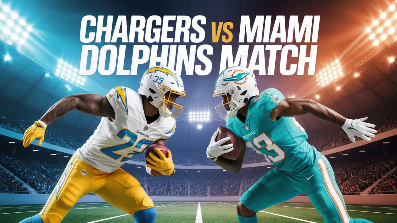 Chargers vs Miami Dolphins Match Player Stats