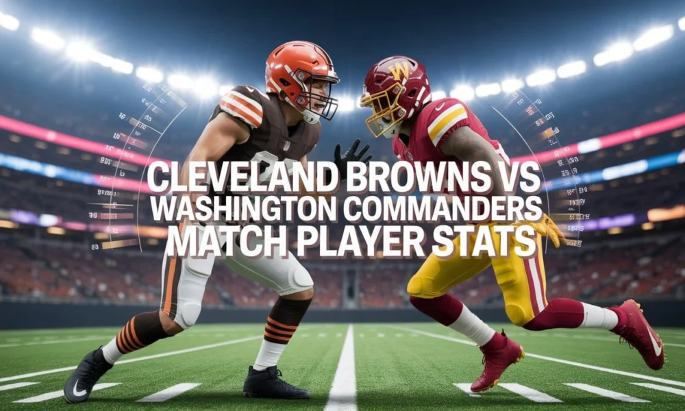 Cleveland Browns vs Washington Commanders Match Player Stats