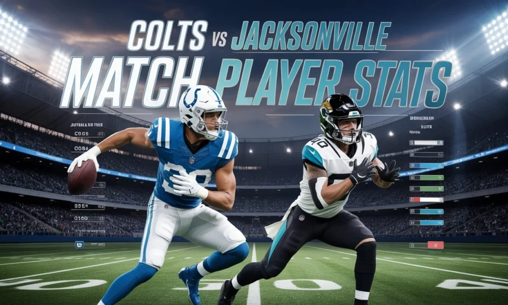 Colts vs Jacksonville Jaguars Match Player Stats