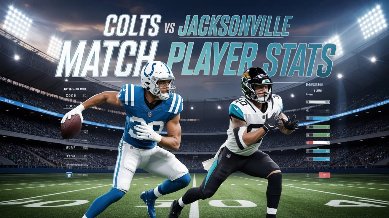Colts vs Jacksonville Jaguars Match Player Stats