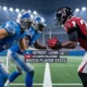 Detroit Lions vs Atlanta Falcons Match Player Stats