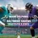 Miami Dolphins vs Baltimore Ravens Match Player Stats