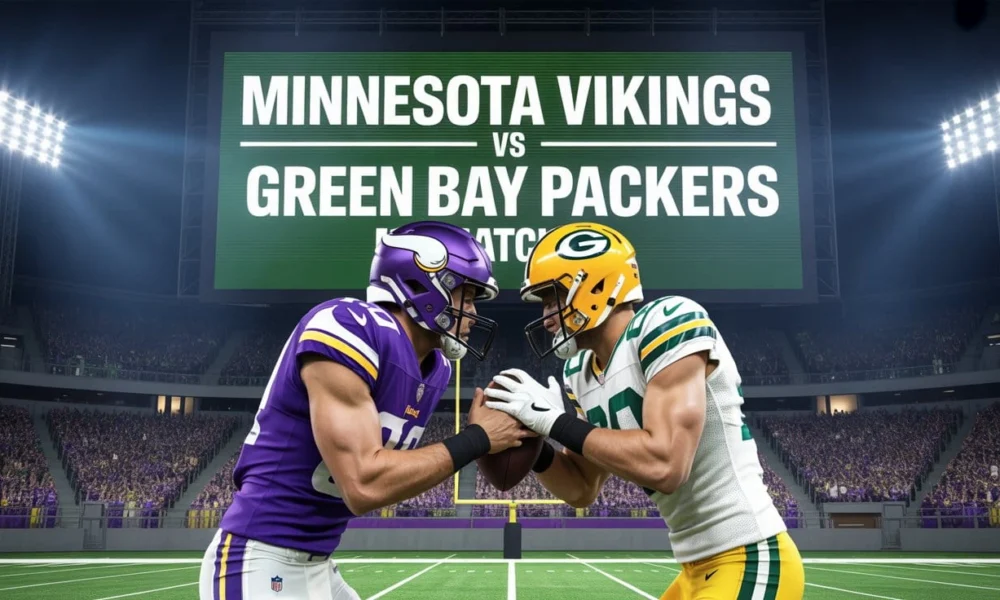 Minnesota Vikings vs Green Bay Packers Match Player Stats