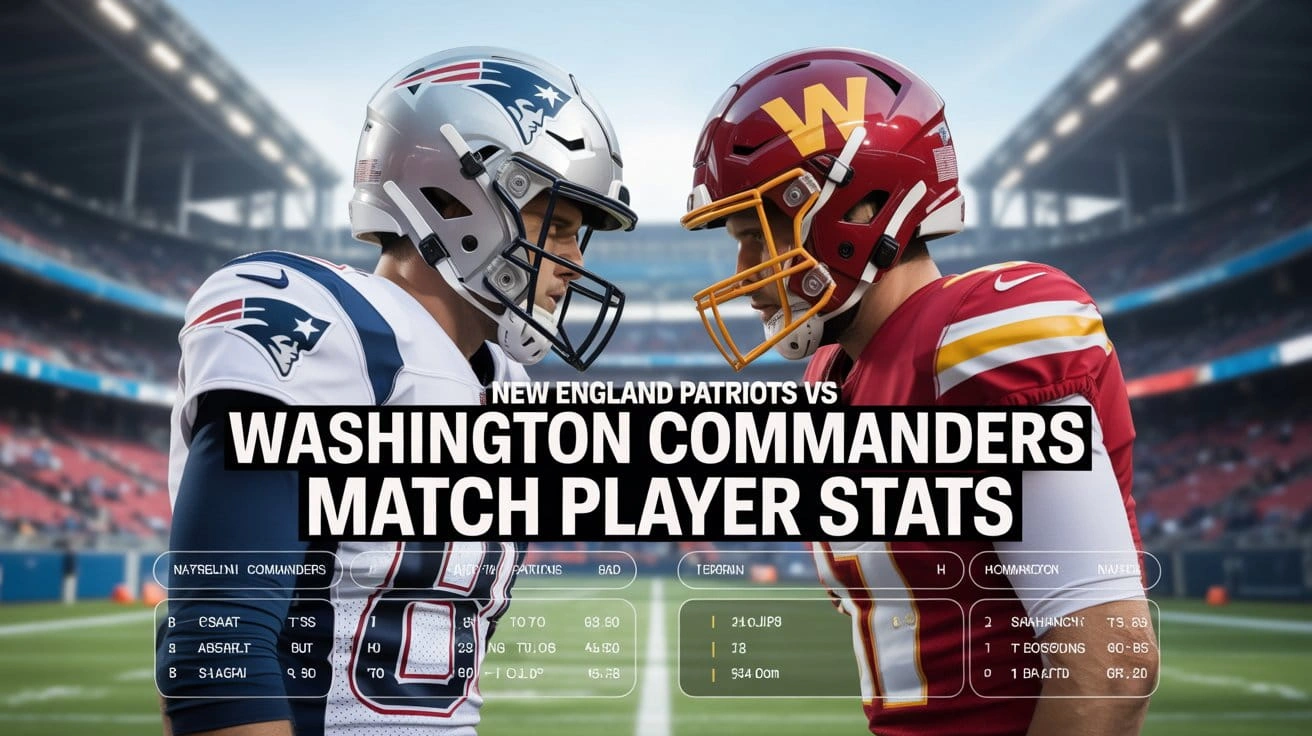 New England Patriots vs Washington Commanders Match Player Stats