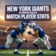 New York Giants vs Buffalo Bills Match Player Stats