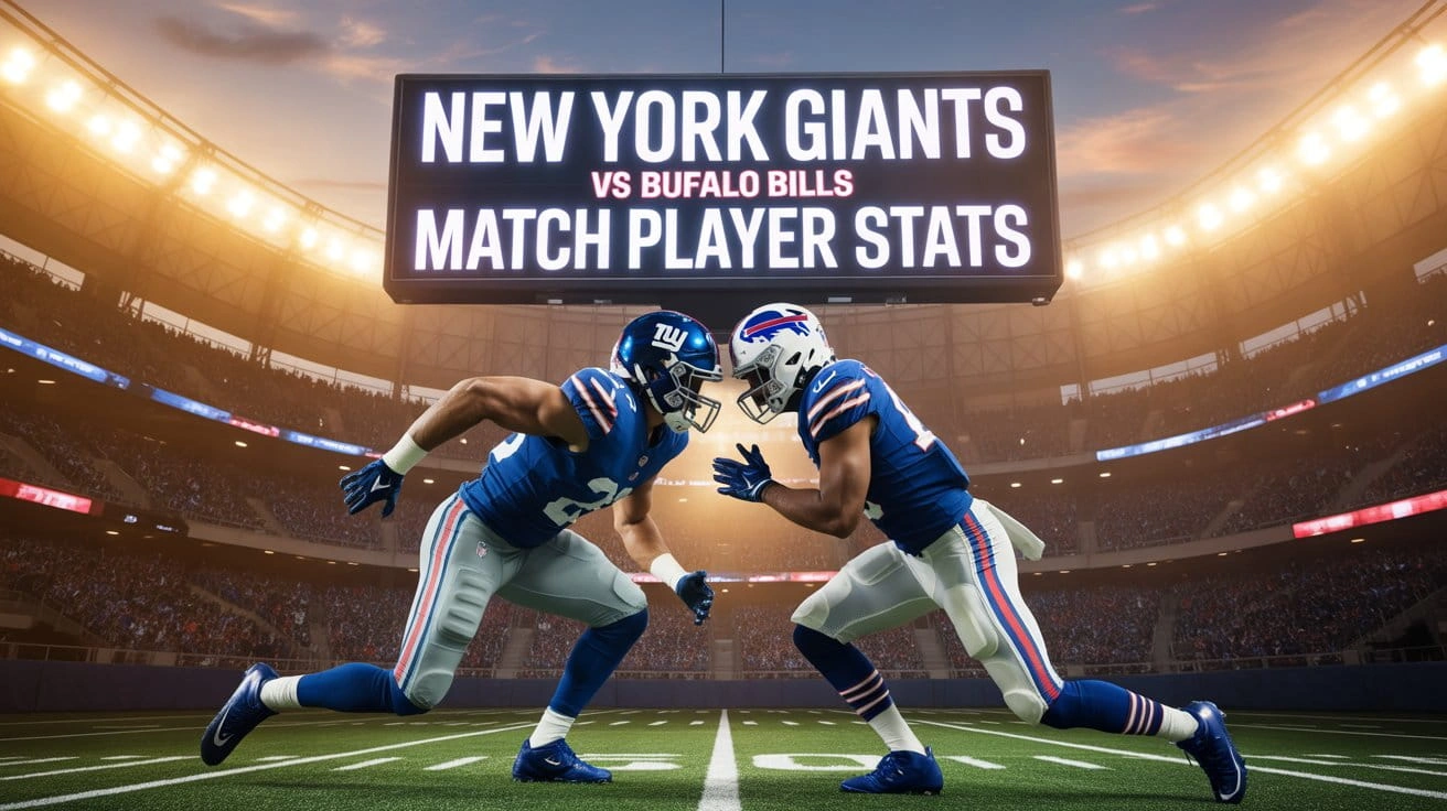 New York Giants vs Buffalo Bills Match Player Stats