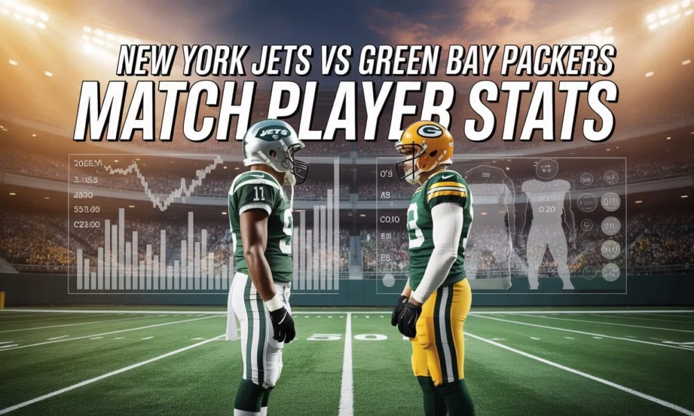 New York Jets vs Green Bay Packers Match Player Stats
