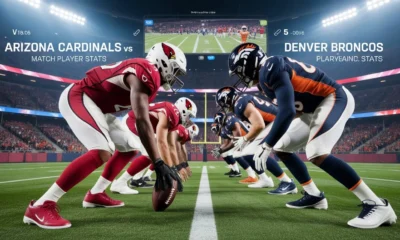 Arizona Cardinals vs Denver Broncos Match Player Stats