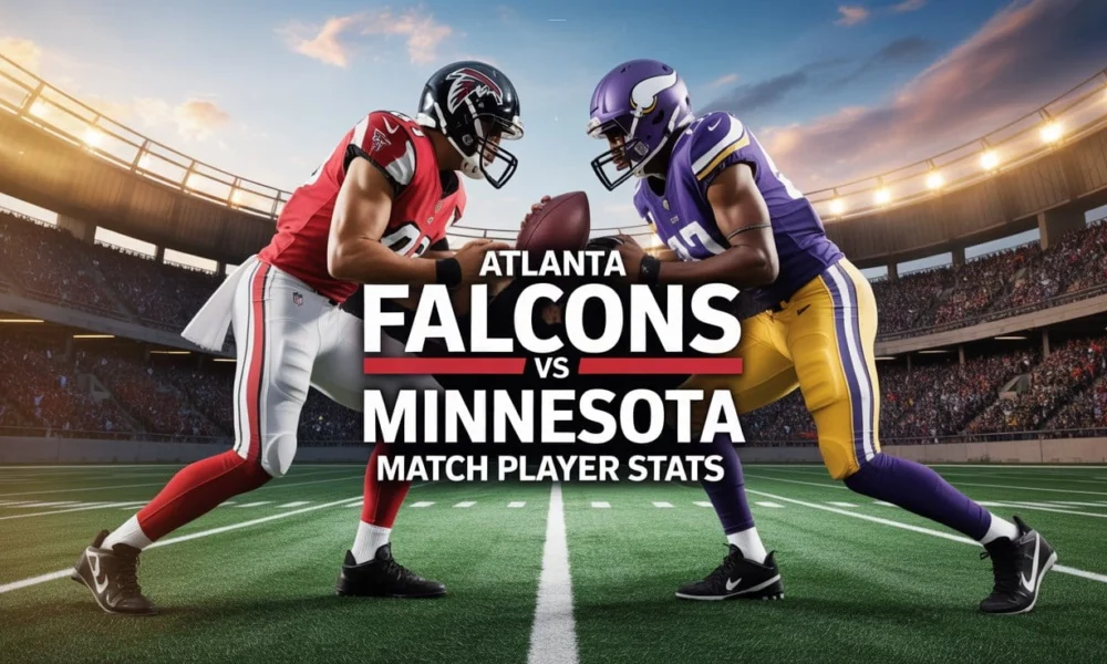 Atlanta Falcons vs Minnesota Vikings Match Player Stats