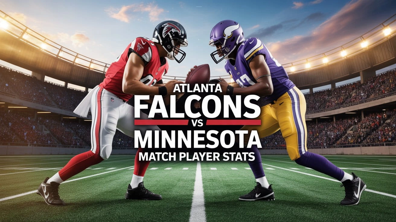 Atlanta Falcons vs Minnesota Vikings Match Player Stats