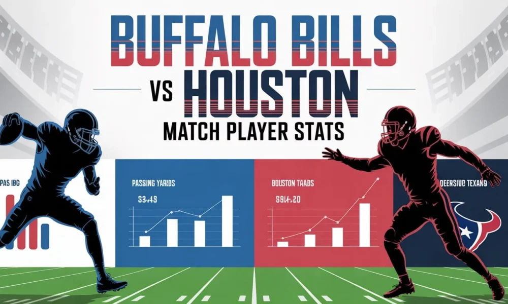 Buffalo Bills vs Houston Texans Match Player Stats