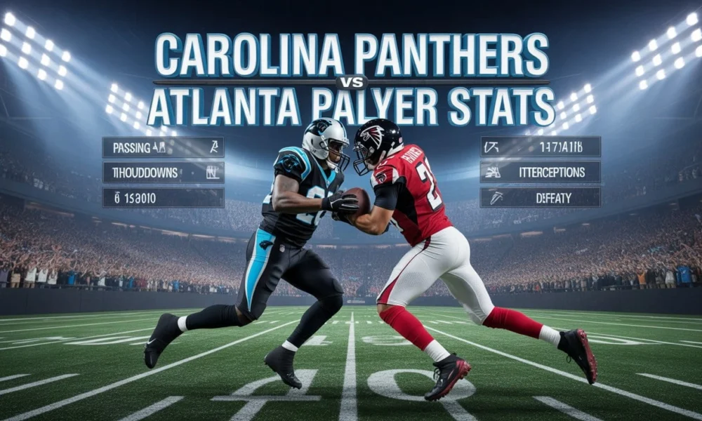 Carolina Panthers vs Atlanta Falcons Match Player Stats