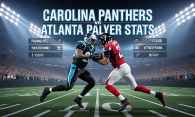 Carolina Panthers vs Atlanta Falcons Match Player Stats