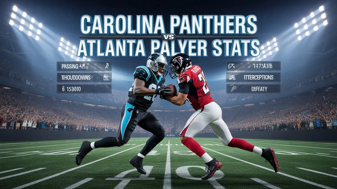 Carolina Panthers vs Atlanta Falcons Match Player Stats