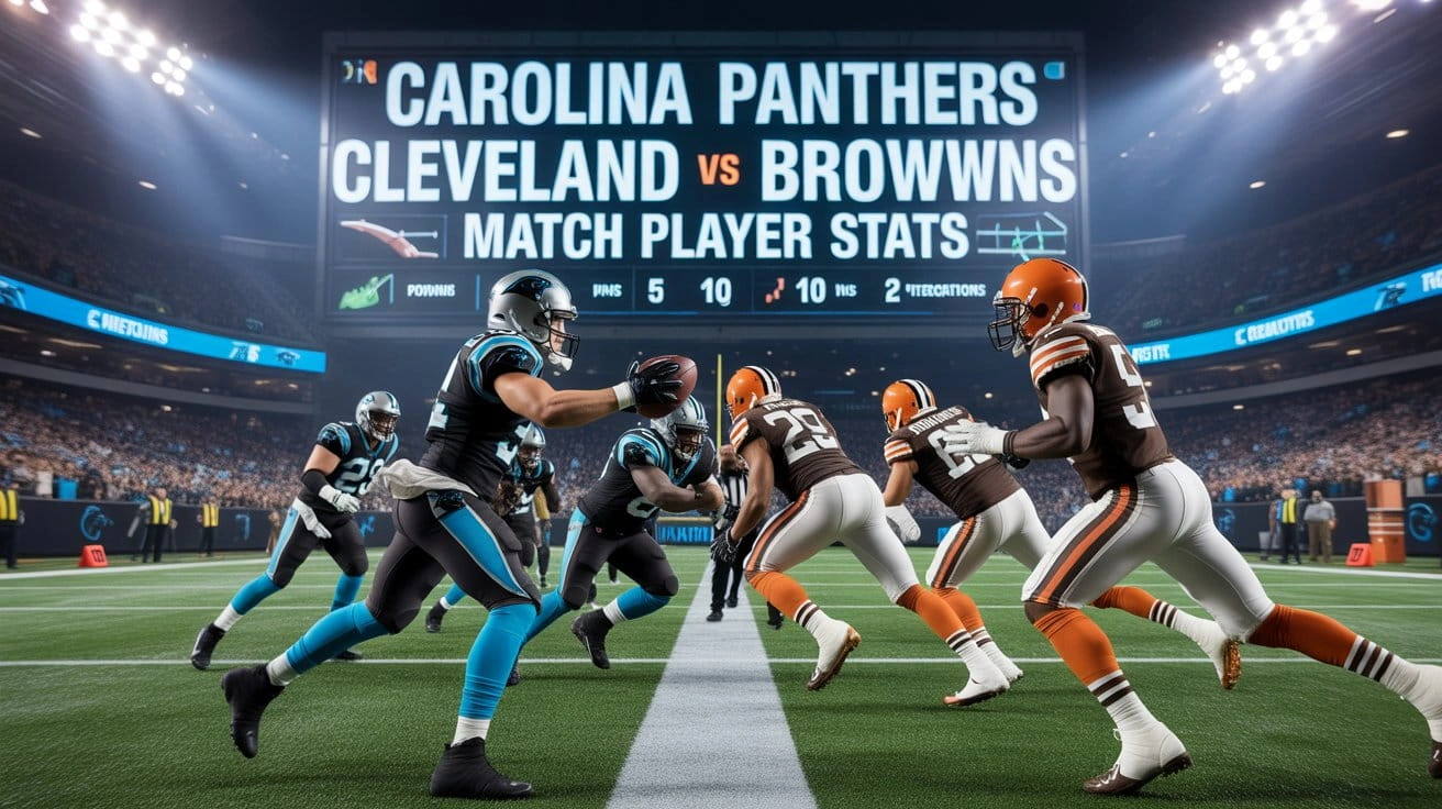 Carolina Panthers vs Cleveland Browns Match Player Stats