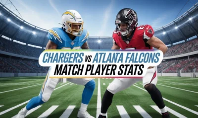 Chargers vs Atlanta Falcons Match Player Stats