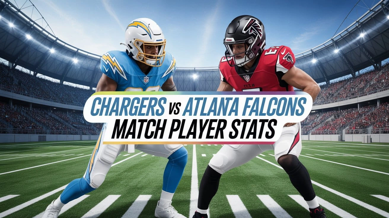 Chargers vs Atlanta Falcons Match Player Stats