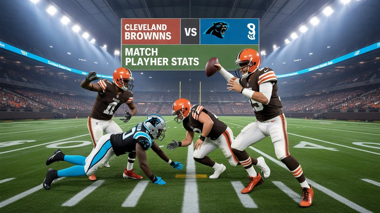 Cleveland Browns vs Carolina Panthers Match Player Stats