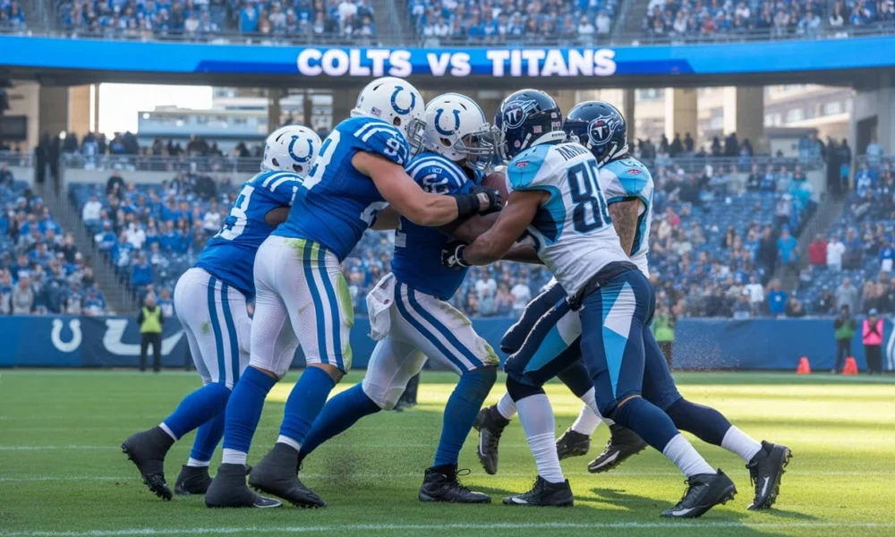 Colts vs Tennessee Titans Match Player Stats