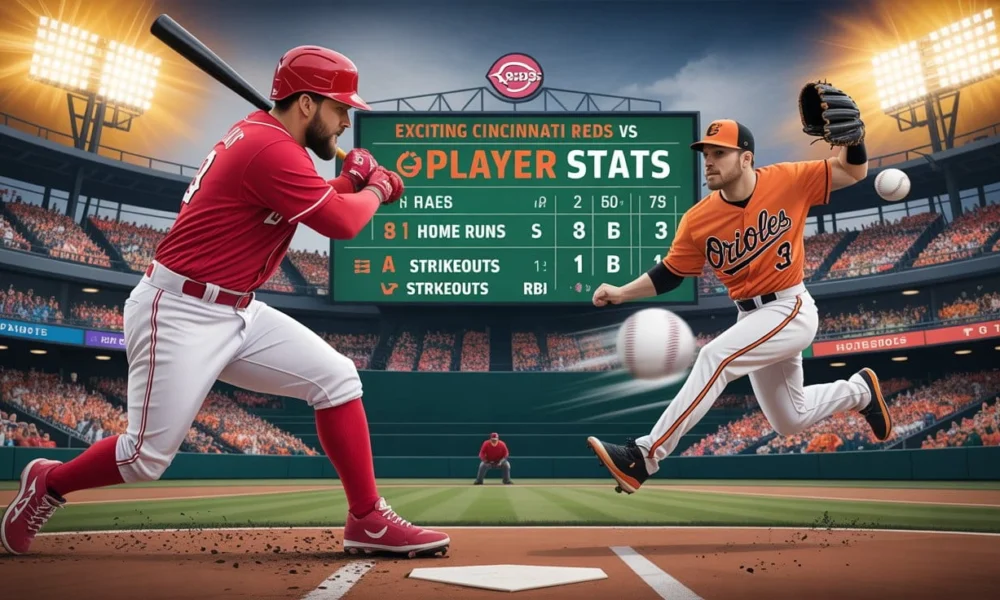 Exciting Cincinnati Reds vs Baltimore Orioles Match Player Stats