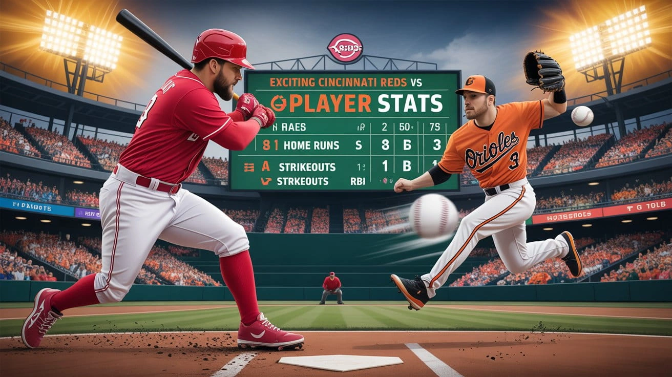 Exciting Cincinnati Reds vs Baltimore Orioles Match Player Stats