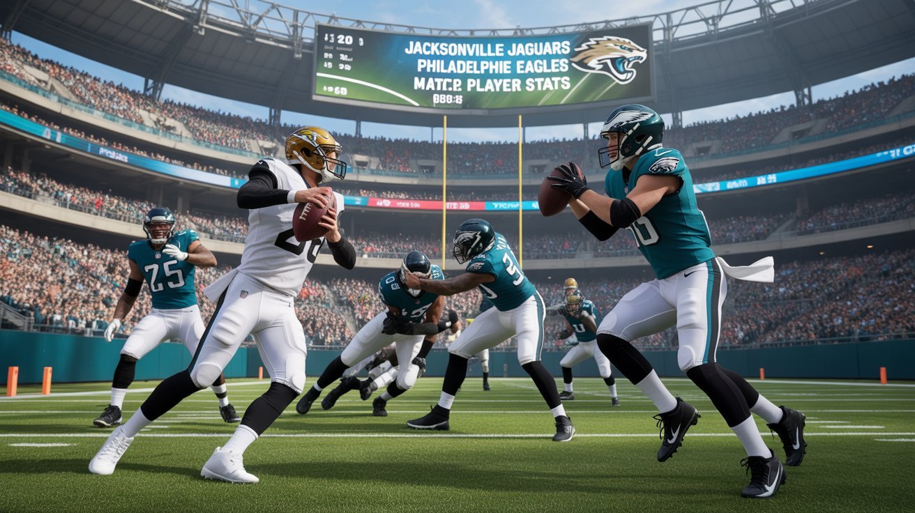 Jacksonville Jaguars vs Philadelphia Eagles Match Player Stats
