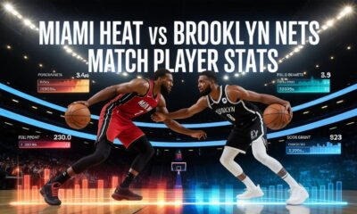Miami Heat vs Brooklyn Nets Match Player Stats