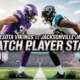 Minnesota Vikings vs Jacksonville Jaguars Match Player Stats