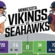Minnesota Vikings vs Seahawks Match Player Stats
