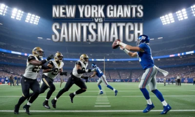 New York Giants vs New Orleans Saints Match Player Stats