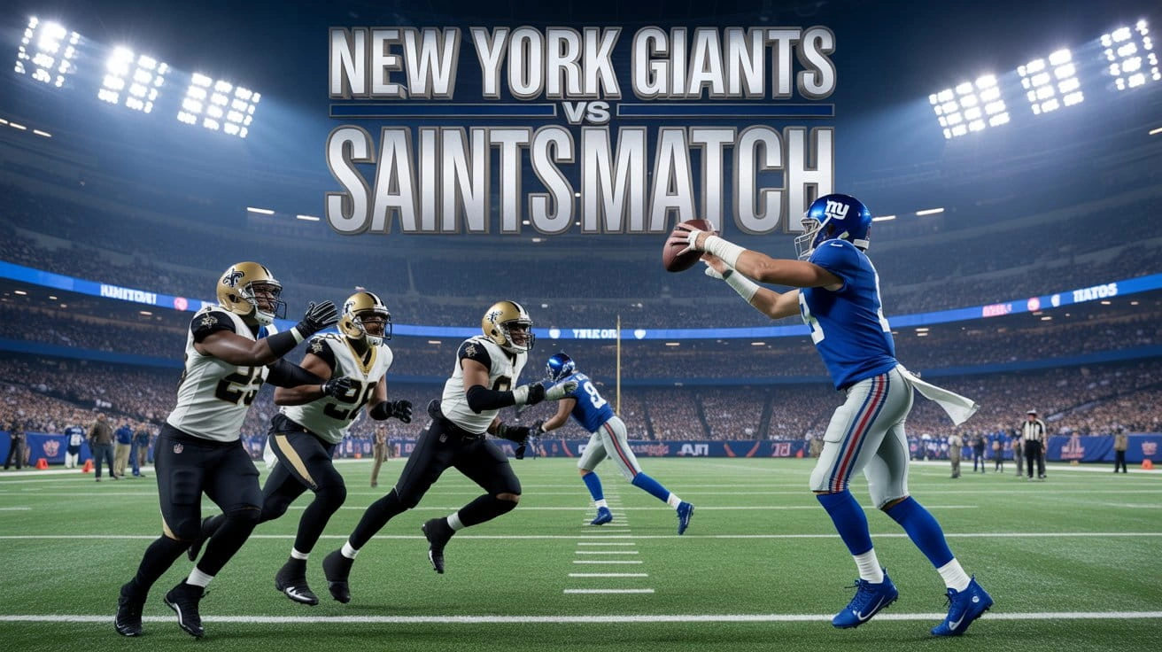 New York Giants vs New Orleans Saints Match Player Stats