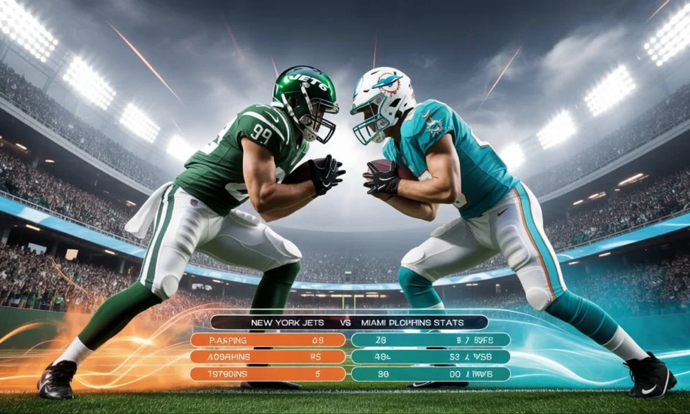 New York Jets vs Miami Dolphins Match Player Stats