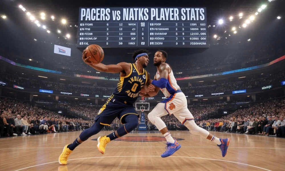 Pacers vs Knicks Match Player Stats