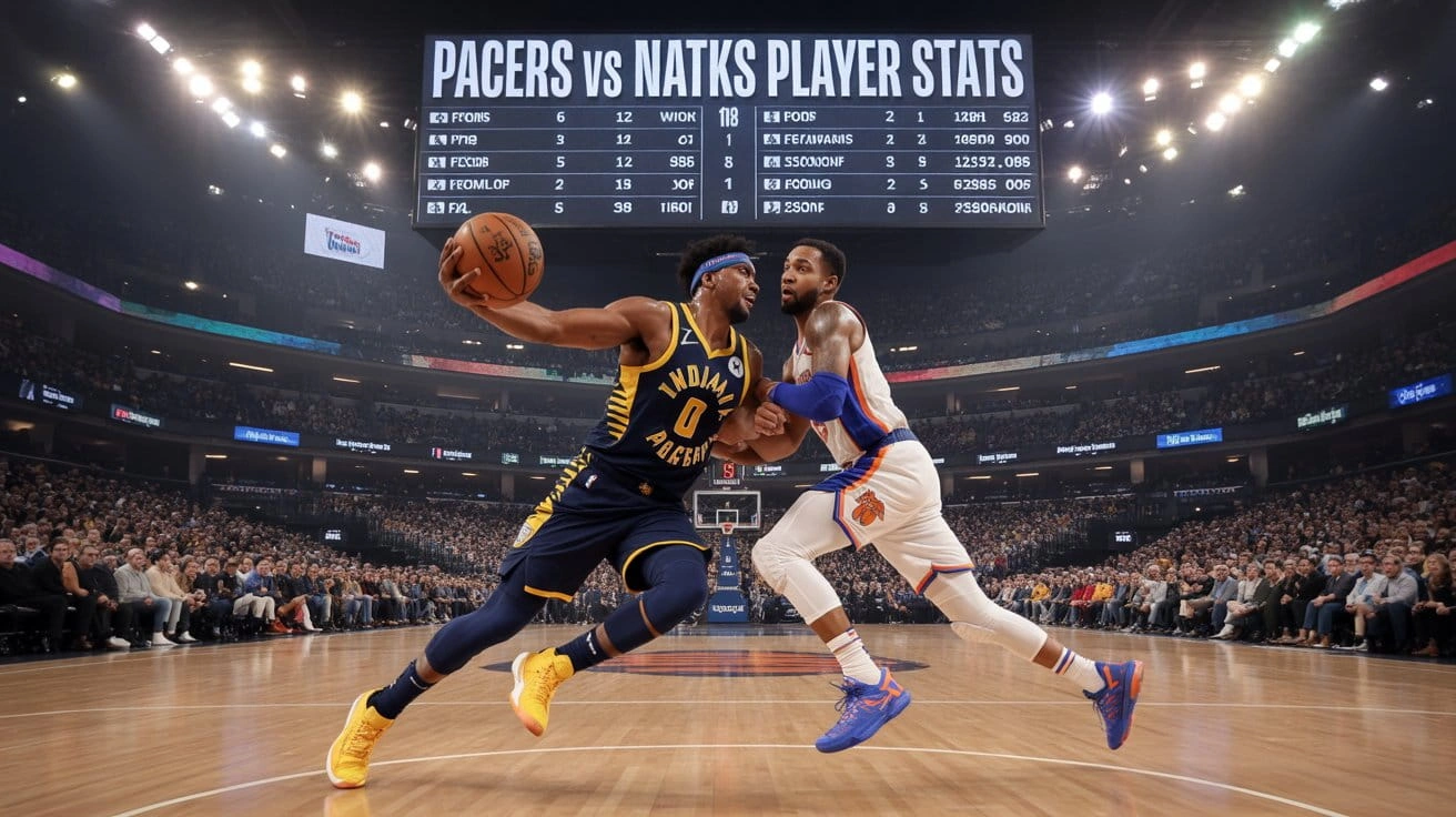 Pacers vs Knicks Match Player Stats