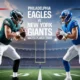Philadelphia Eagles vs New York Giants Match Player Stats