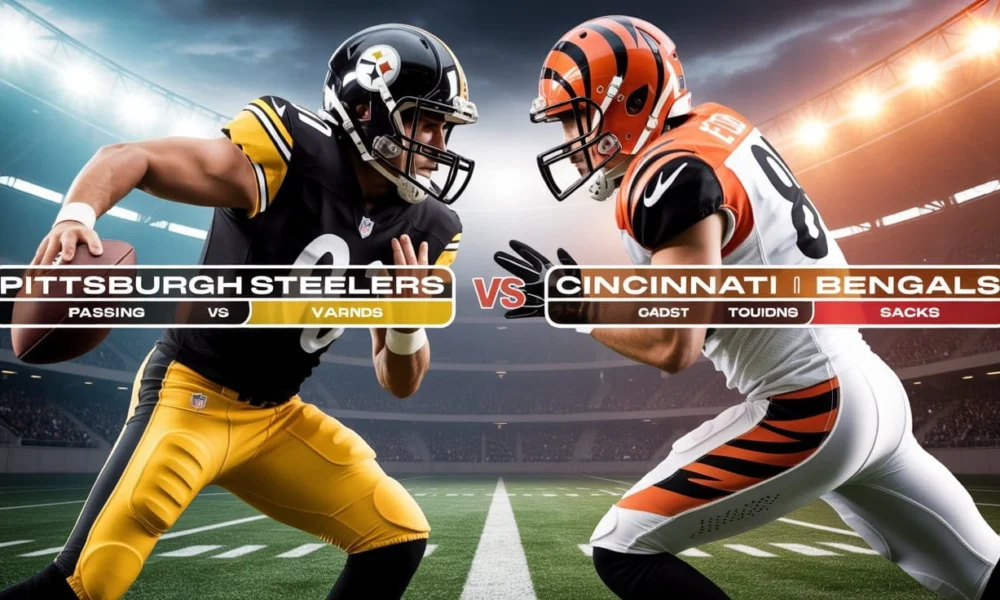 Pittsburgh Steelers vs Cincinnati Bengals Match Player Stats