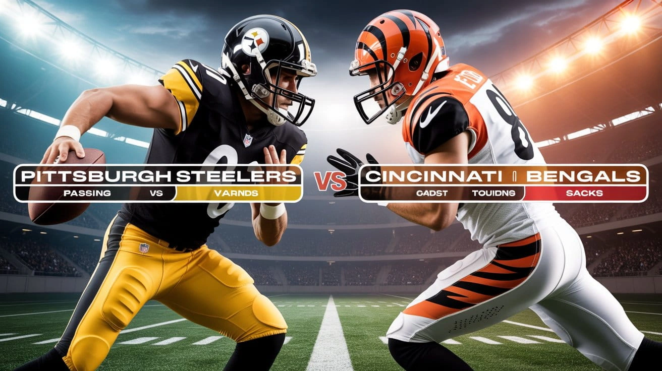Pittsburgh Steelers vs Cincinnati Bengals Match Player Stats