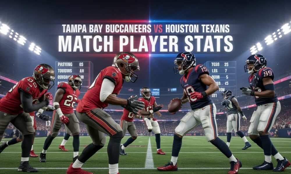 Tampa Bay Buccaneers vs Houston Texans Match Player Stats