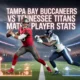 Tampa Bay Buccaneers vs Tennessee Titans Match Player Stats