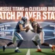 Tennessee Titans vs Cleveland Browns Match Player Stats