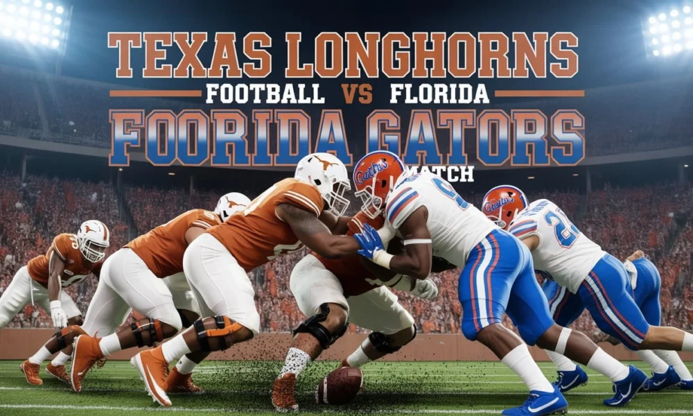 Texas Longhorns Football vs Florida Gators Football Match Player Stats